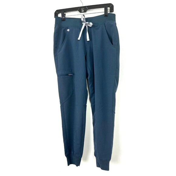 Figs Zamora Jogger Scrub Pants Womens Size XS Technical Collection Blue 1107H4 - Picture 3 of 8